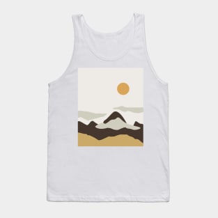 Boho minimal Landscape Tank Top